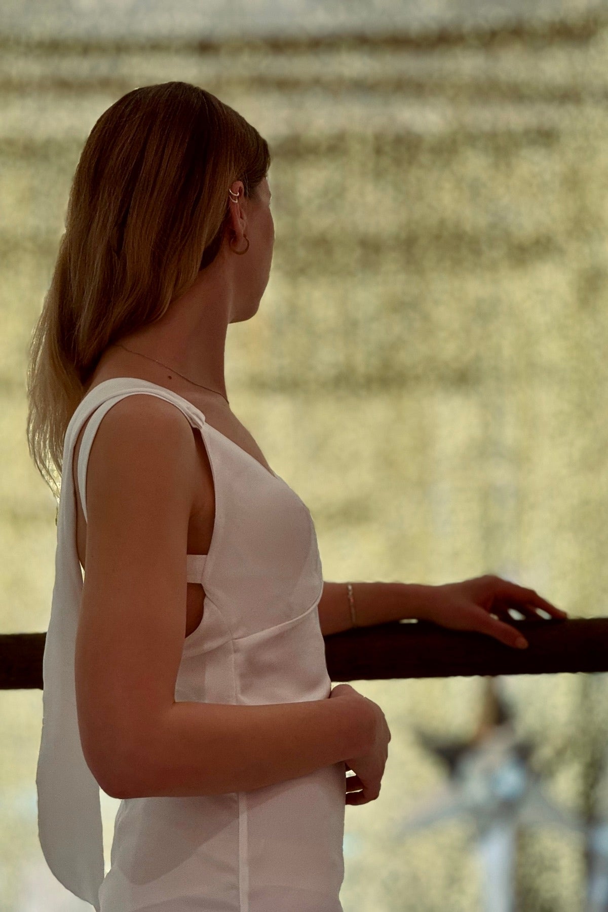 Eva Sırt Dekolteli Krep Maxi Elbise