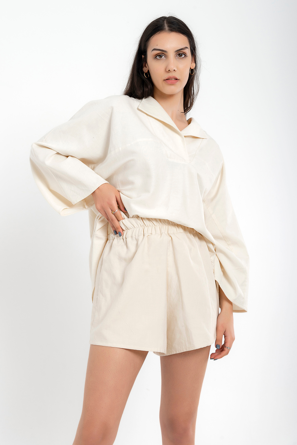 Autumn Pamuk İpek Bluz