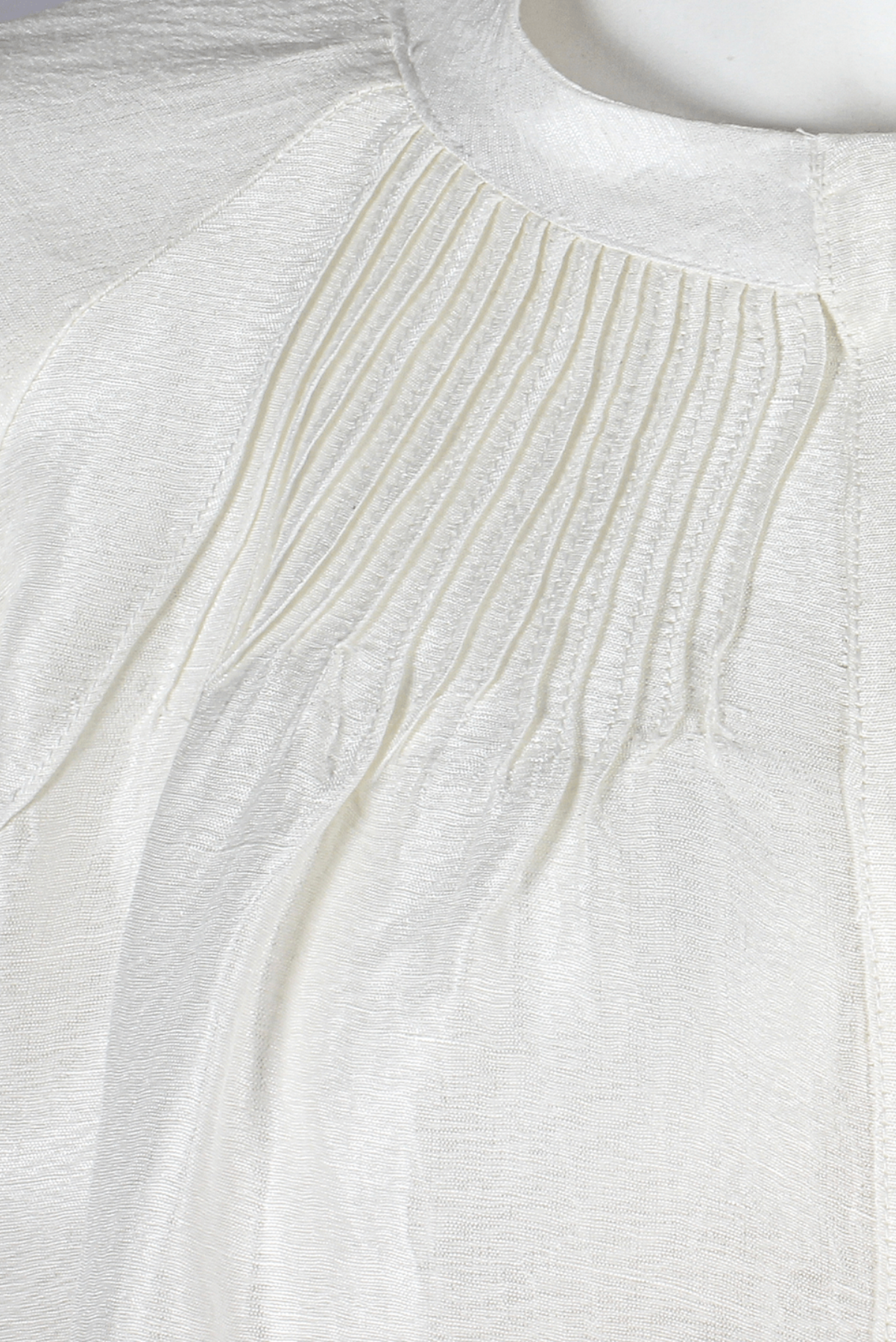 Büzgülü İpek Bluz