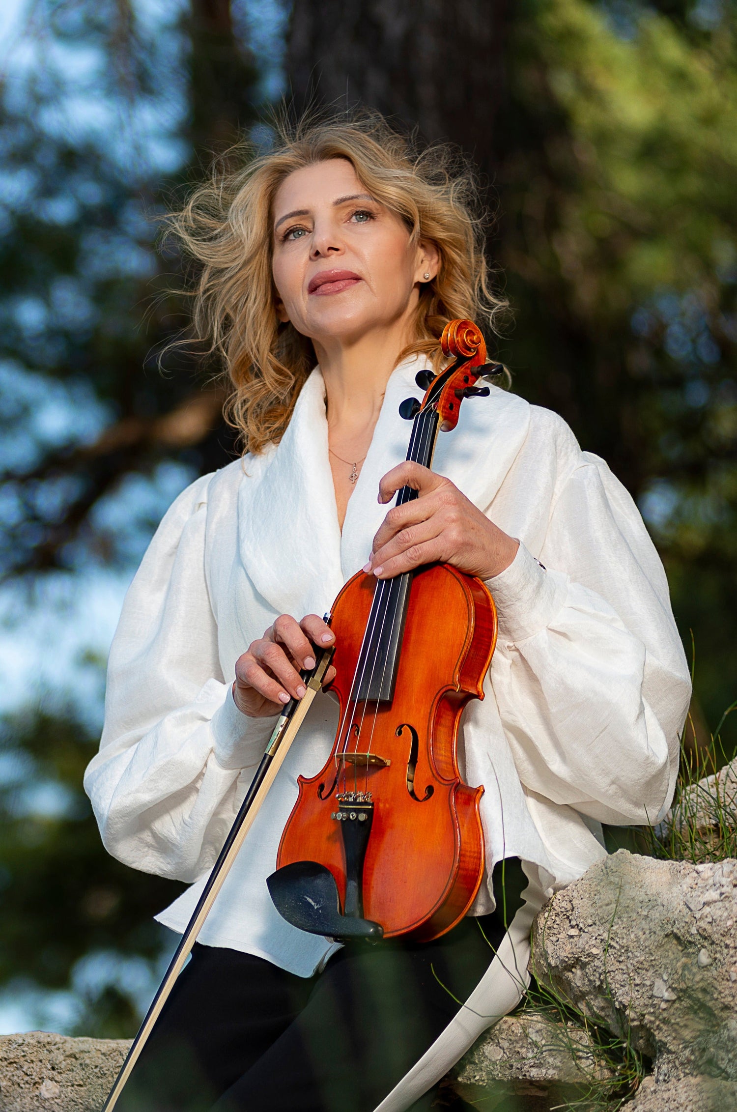 Fortissimo İpek Bluz