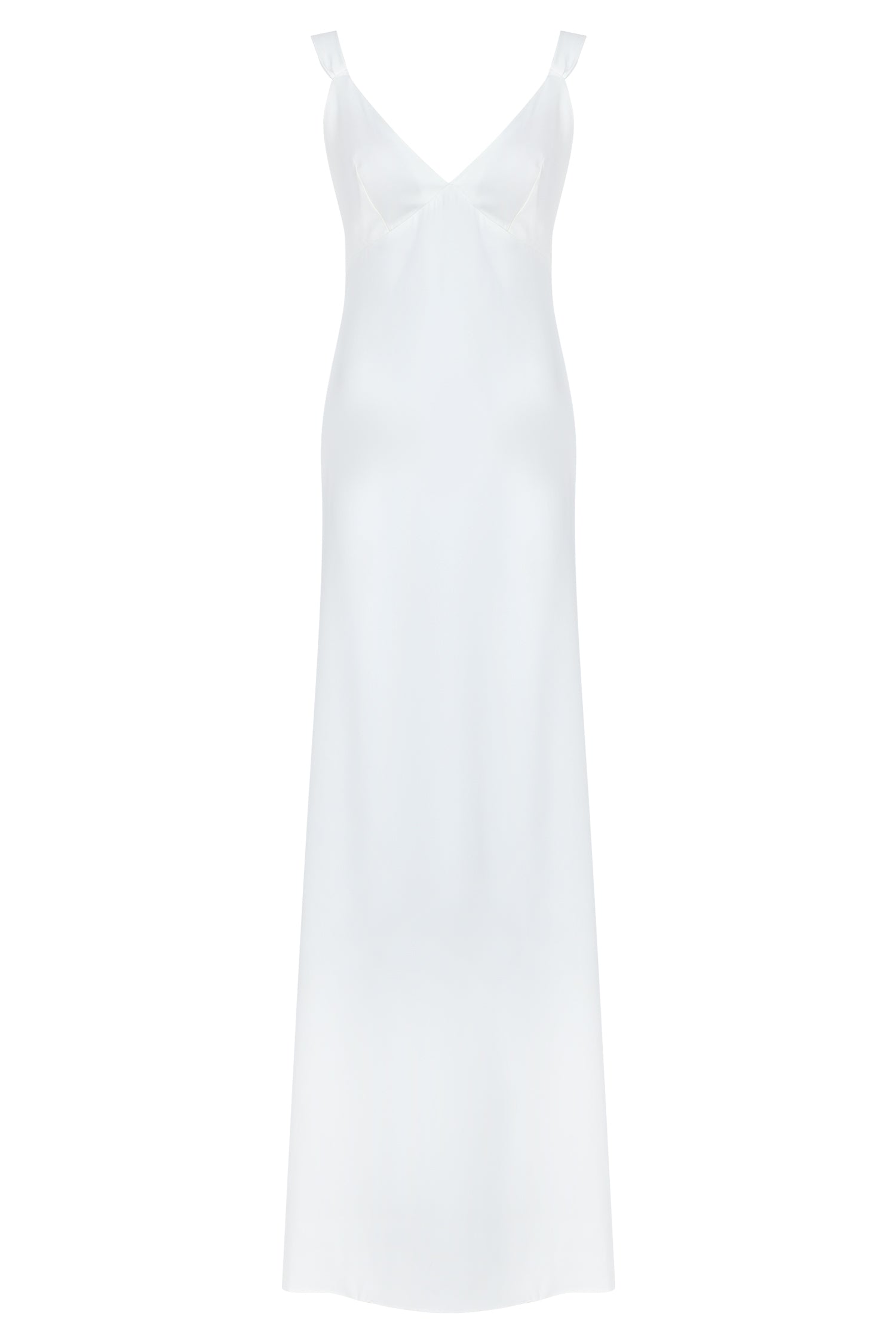 Eva Sırt Dekolteli Krep Maxi Elbise