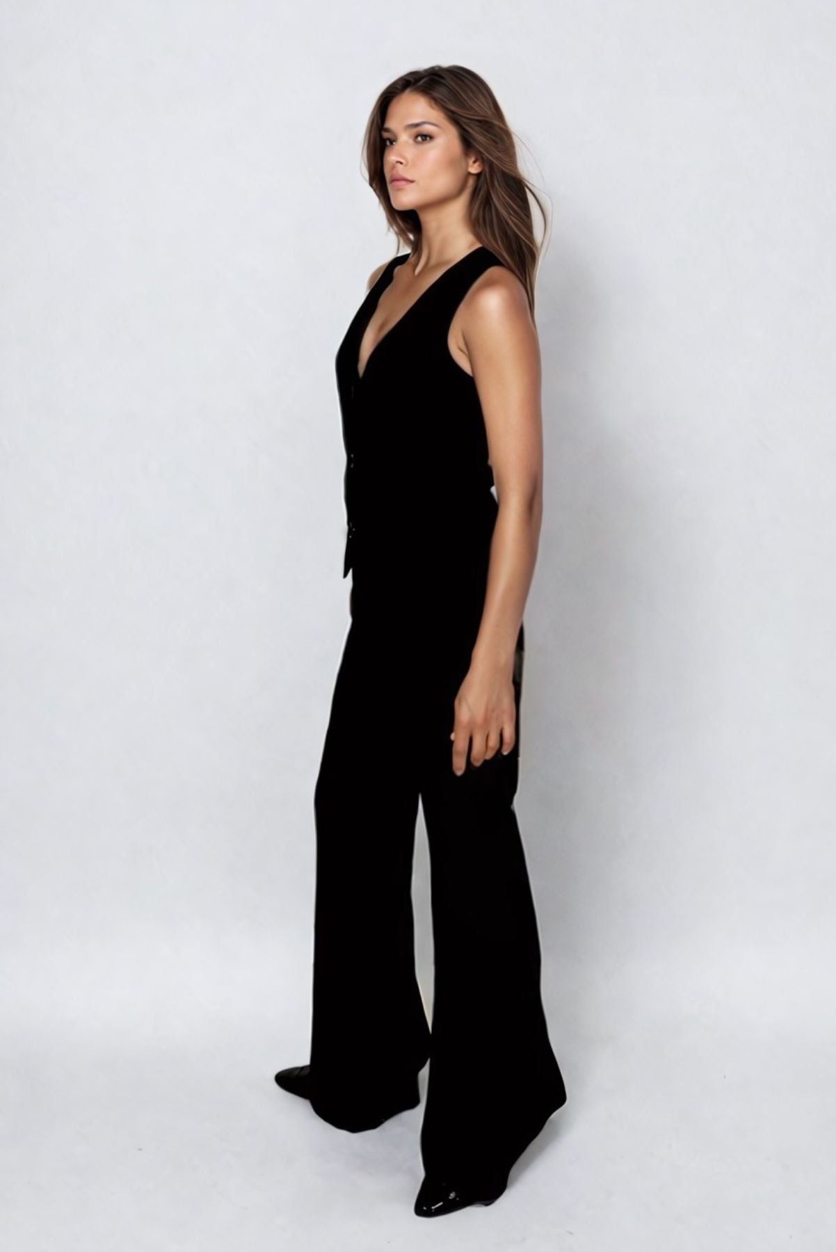 Mılano Vista İspanyol Paça Keten Pantolon