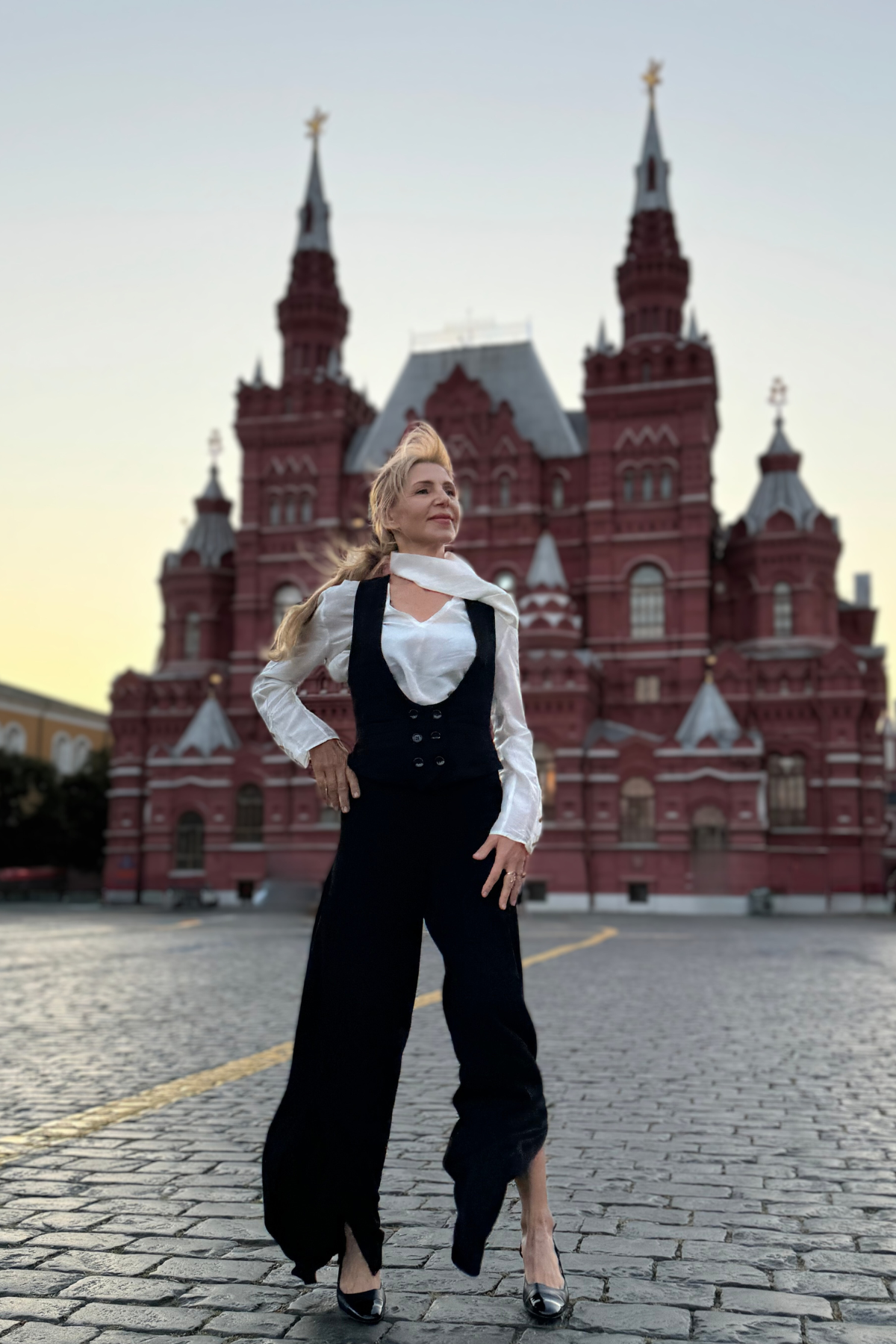 Mılano Geniş Paça Organik Keten Pantolon