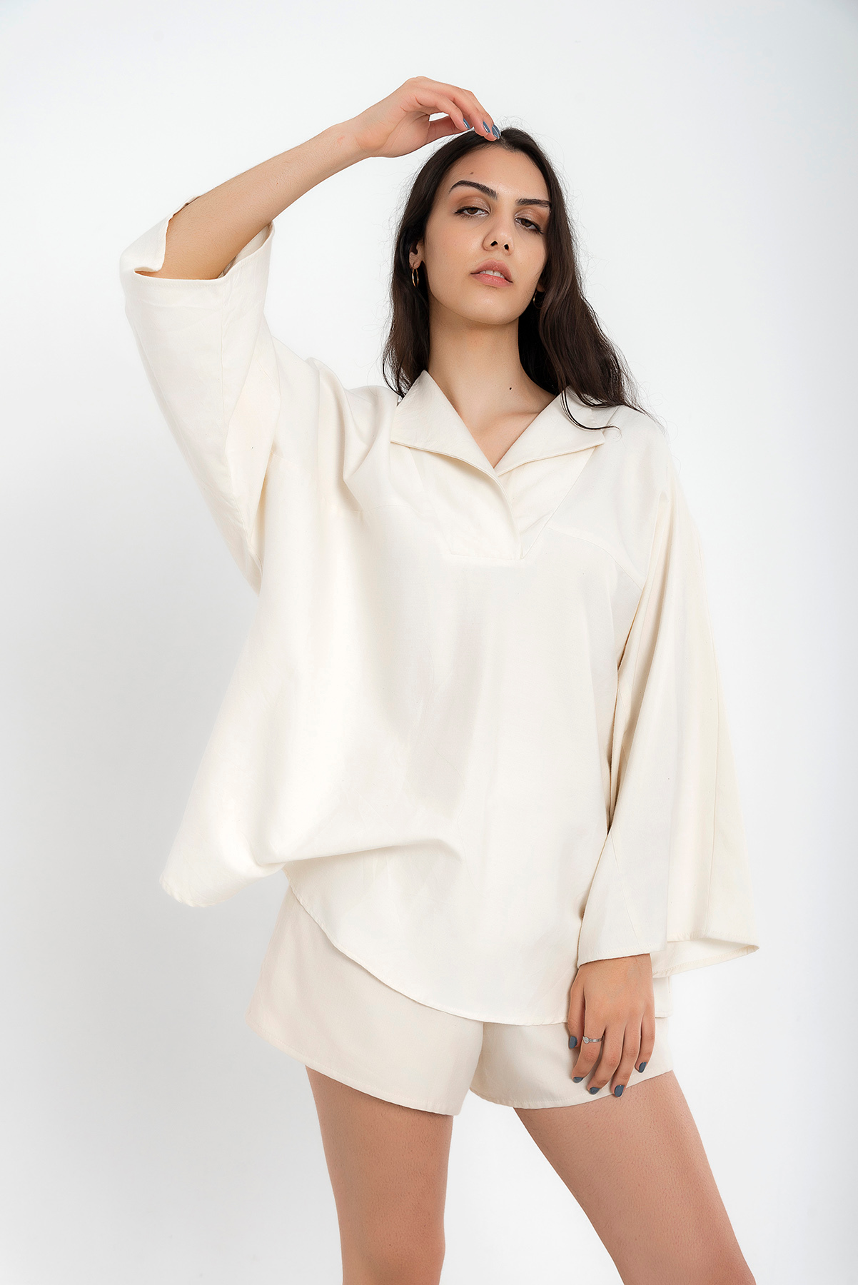 Autumn Pamuk İpek Bluz