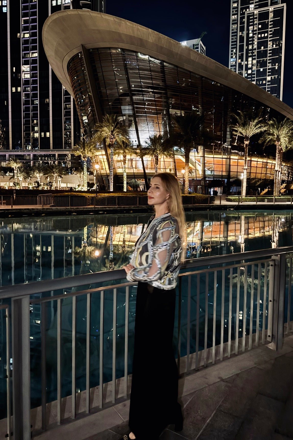 Burj Gümüş Dalga Nakışlı Ceket