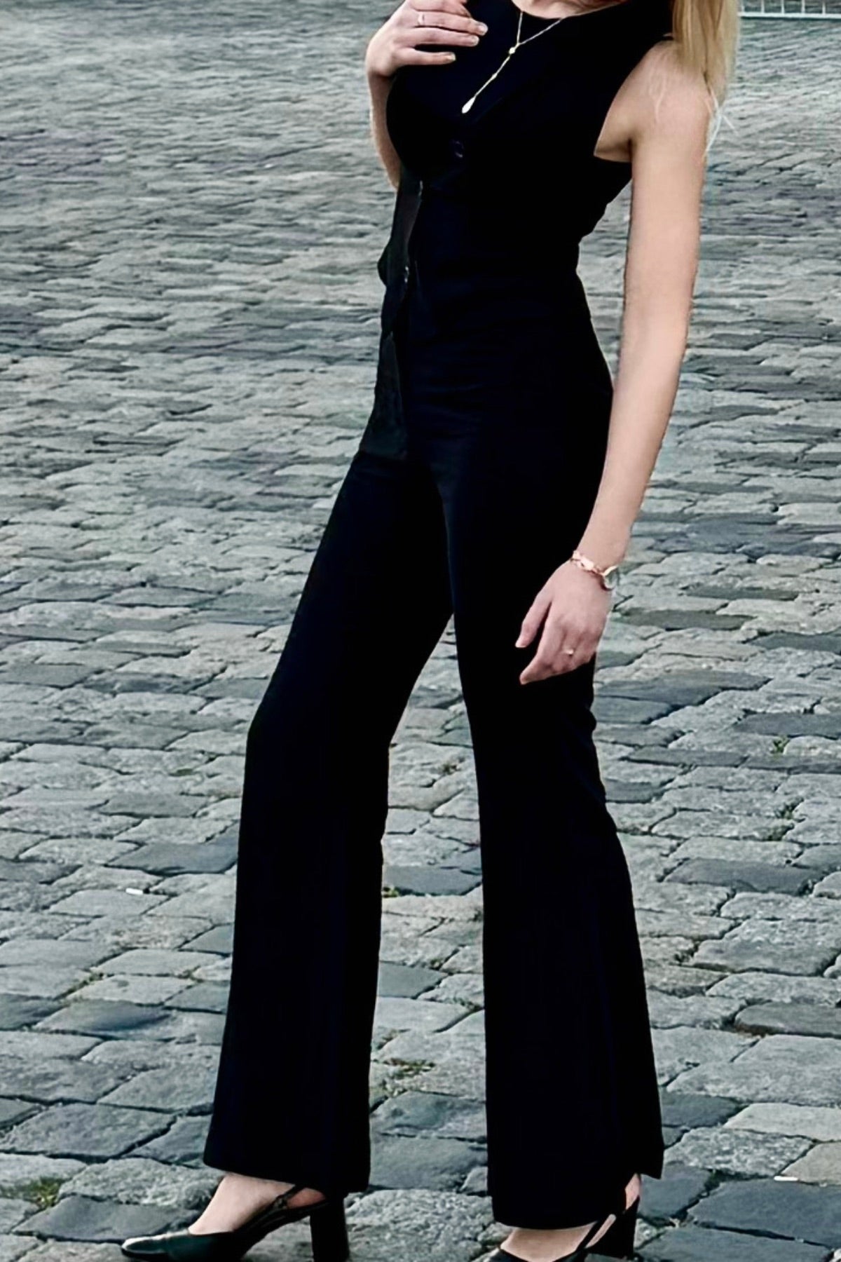 Mılano Vista İspanyol Paça Keten Pantolon