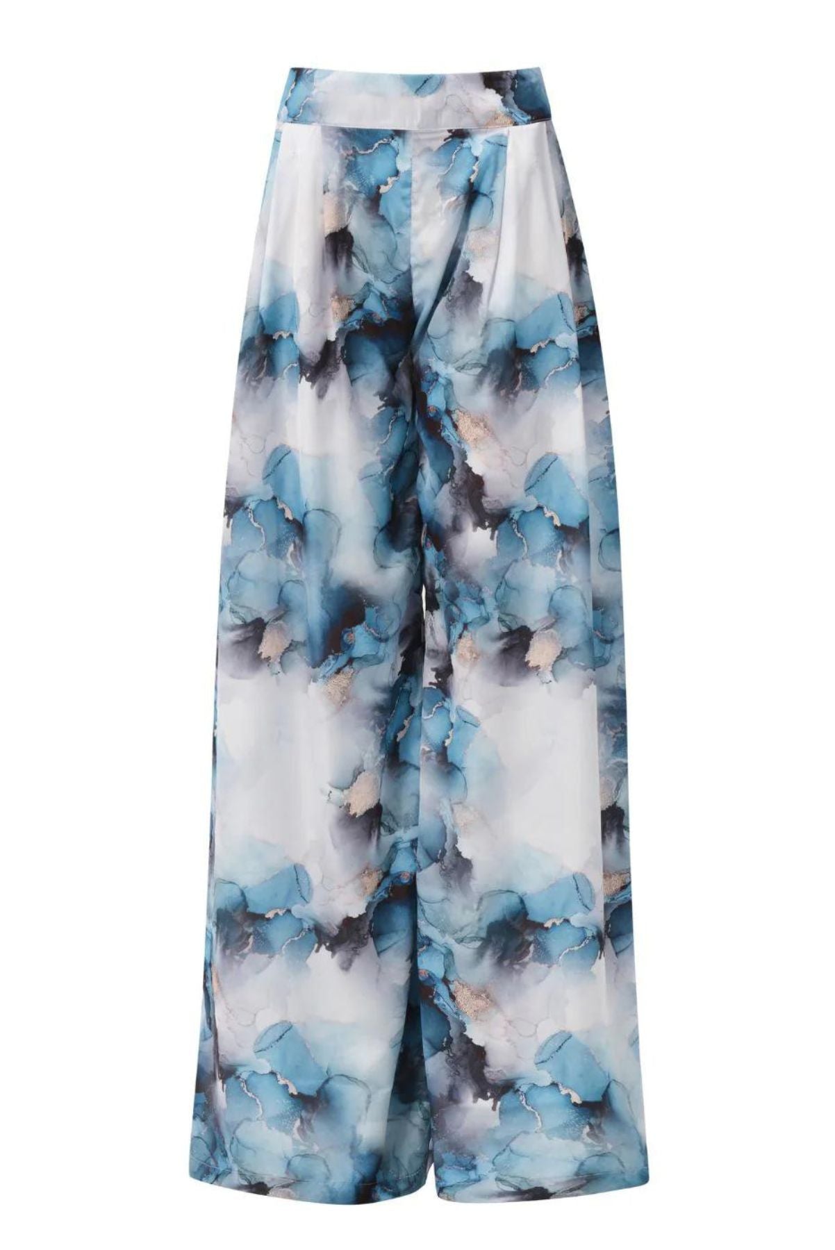 Golden Blue Pileli Pantolon