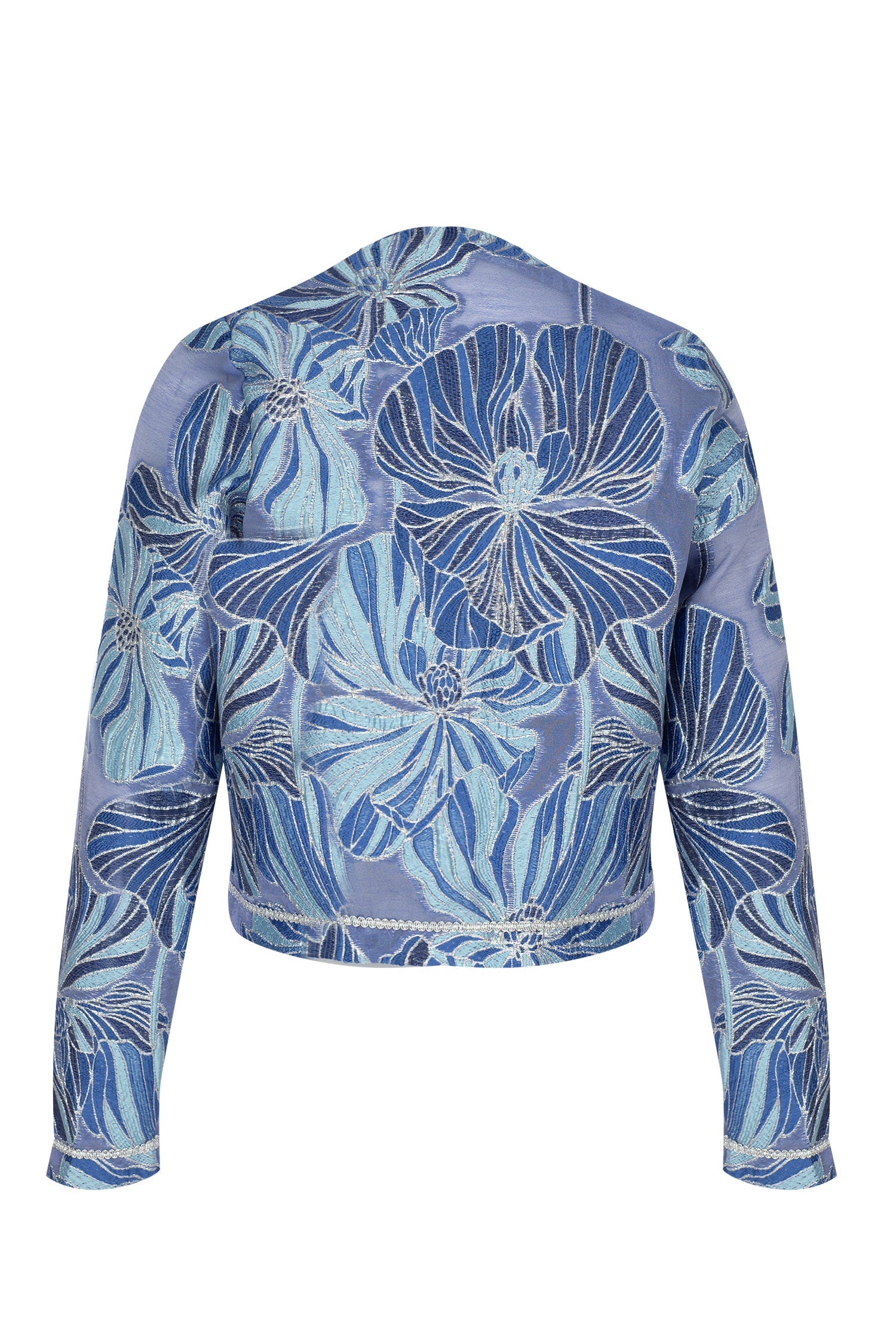 Kyoto Bloom Çiçek Nakışlı Ceket